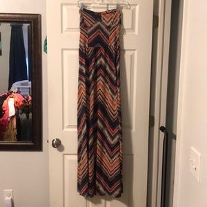 Multi color maxi dress